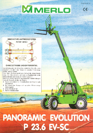 Telehandlere Merlo P 23.6 EV