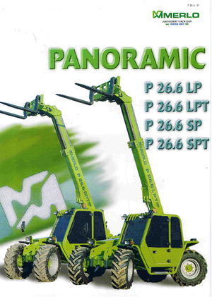 Telehandlere Merlo P 26.6 LP/SP