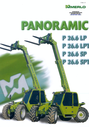 Telehandlere Merlo P 26.6 LPT/SPT