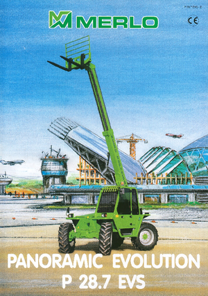 Telehandlere Merlo P 28.7 EVS