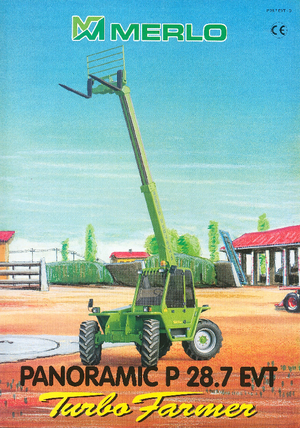Telehandlere Merlo P 28.7 EVT