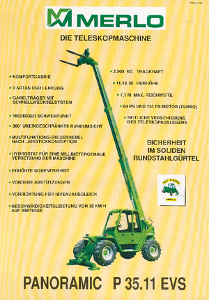 Telehandlere Merlo P 35.11 EVS