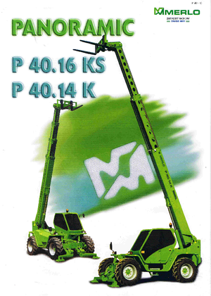 Telehandlere Merlo P 40.14 K