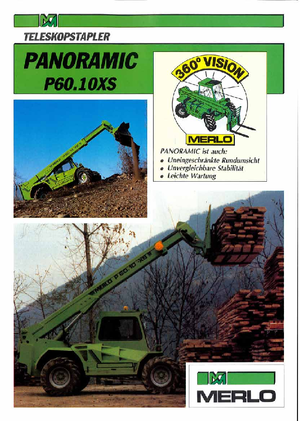 Telehandlere Merlo P 60.10 XS