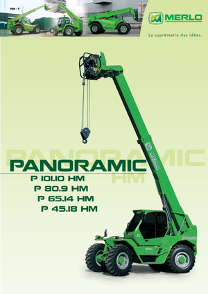 Telehandlere Merlo Panoramic P 101.10 HM