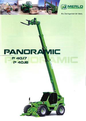 Telehandlere Merlo Panoramic P 40.17 Plus