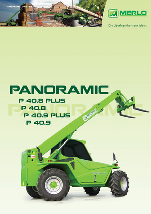 Telehandlere Merlo Panoramic P 40.9 Plus