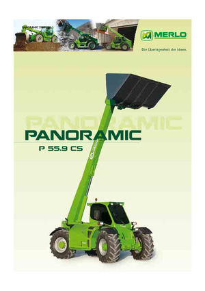 Telehandlere Merlo Panoramic P 55.9 CS