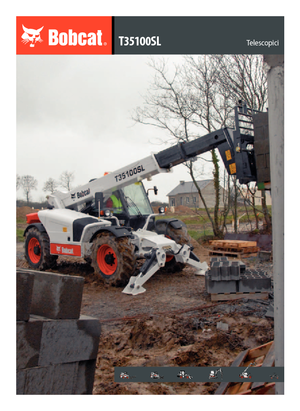 Telehandlere Bobcat T 35100 SL