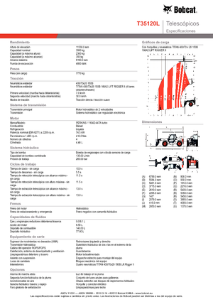Telehandlere Bobcat T 35120 L