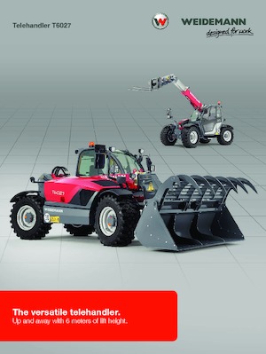 Telehandlere Weidemann T6027