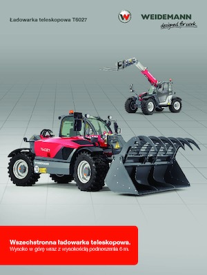 Telehandlere Weidemann T6027