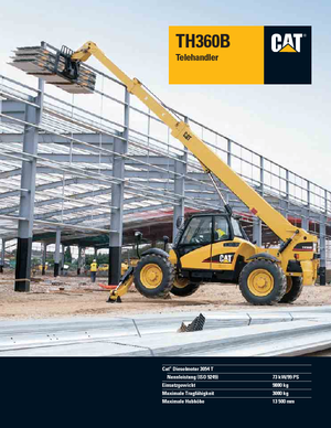 Telehandlere Caterpillar TH360B