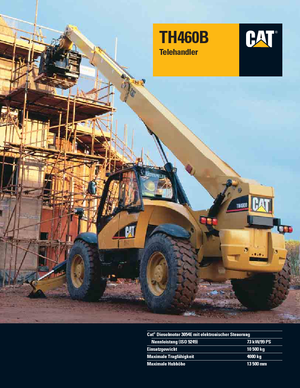 Telehandlere Caterpillar TH 460 B