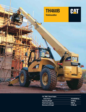 Telehandlere Caterpillar TH 460 B