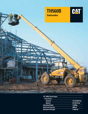 Telehandlere Caterpillar TH 560 B