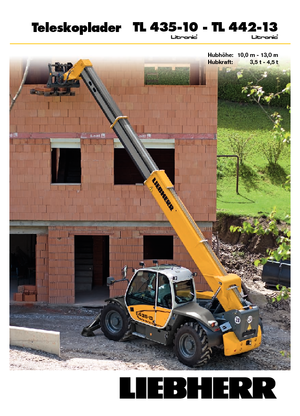 Telehandlere Liebherr TL 442-13