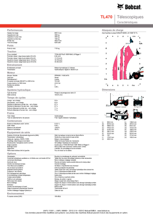 Telehandlere Bobcat TL 470