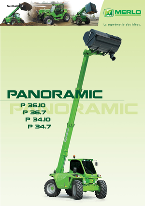Telehandlere Merlo Panoramic P 36.10