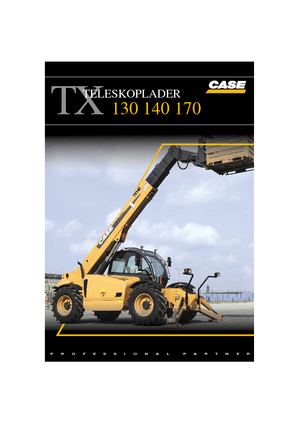 Telehandlere Case TX130-43