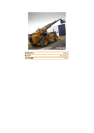 Telehandlere Case TX140-45