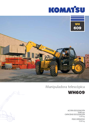 Telehandlere Komatsu WH609