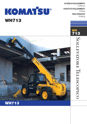 Telehandlere Komatsu WH713
