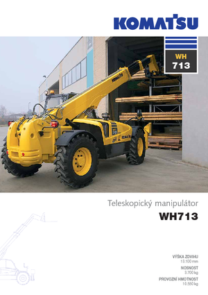 Telehandlere Komatsu WH713