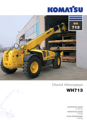 Telehandlere Komatsu WH713