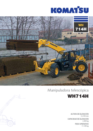 Telehandlere Komatsu WH714H