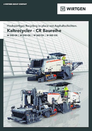 Reciclatoare rutiere la rece Wirtgen W 380 CR