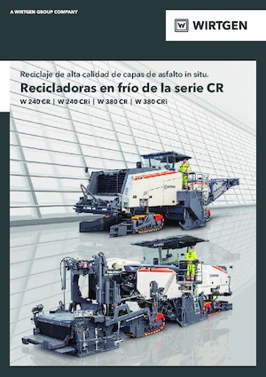Reciclatoare rutiere la rece Wirtgen W 380 CR