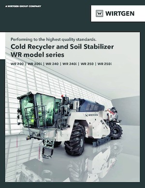 Reciclatoare rutiere la rece Wirtgen WR 250i