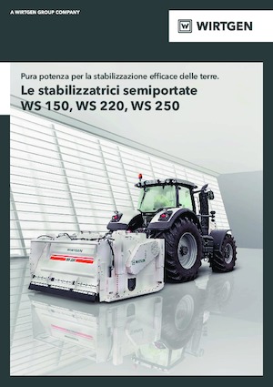 Reciclatoare rutiere la rece Wirtgen WS 250