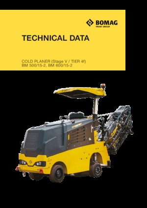 Freze de asfalt Bomag BM 500/15-2