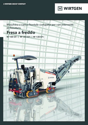 Freze de asfalt Wirtgen W 100 CFi