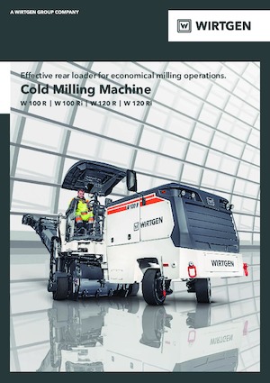 Freze de asfalt Wirtgen W 100 R