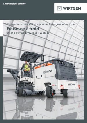 Freze de asfalt Wirtgen W 100 R
