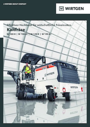 Freze de asfalt Wirtgen W 100 Ri