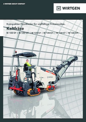 Freze de asfalt Wirtgen W 100 CF