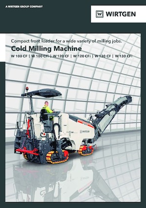 Freze de asfalt Wirtgen W 100 CF