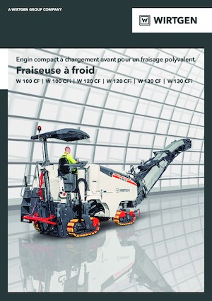 Freze de asfalt Wirtgen W 100 CF