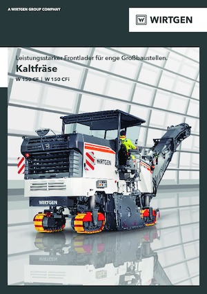 Freze de asfalt Wirtgen W 150 CFi