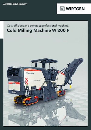 Freze de asfalt Wirtgen W 200 F