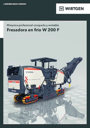 Freze de asfalt Wirtgen W 200 F
