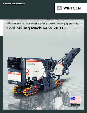 Freze de asfalt Wirtgen W 200 Fi