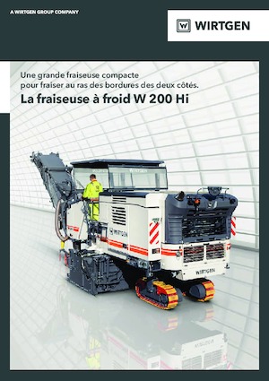 Freze de asfalt Wirtgen W 200 Hi