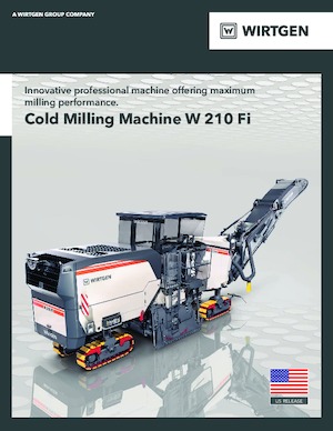 Freze de asfalt Wirtgen W 210 Fi