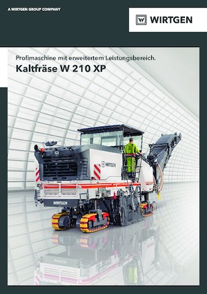 Freze de asfalt Wirtgen W 210 XP