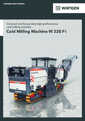 Freze de asfalt Wirtgen W 220 Fi